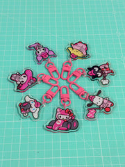 Pit Crew Gacha - Mystery Pick Mini Keyrings