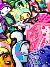 Mini stickers! Racer Peekers + DB - $5ea or 5 for $20