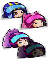 Racer/Biker KDH - Peeker Sticker