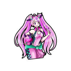 Drifter Mouse - Kisscut Sticker