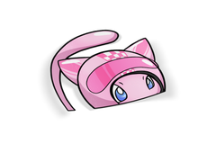 Monsters - Racer/Biker Helmet Peeker Stickers