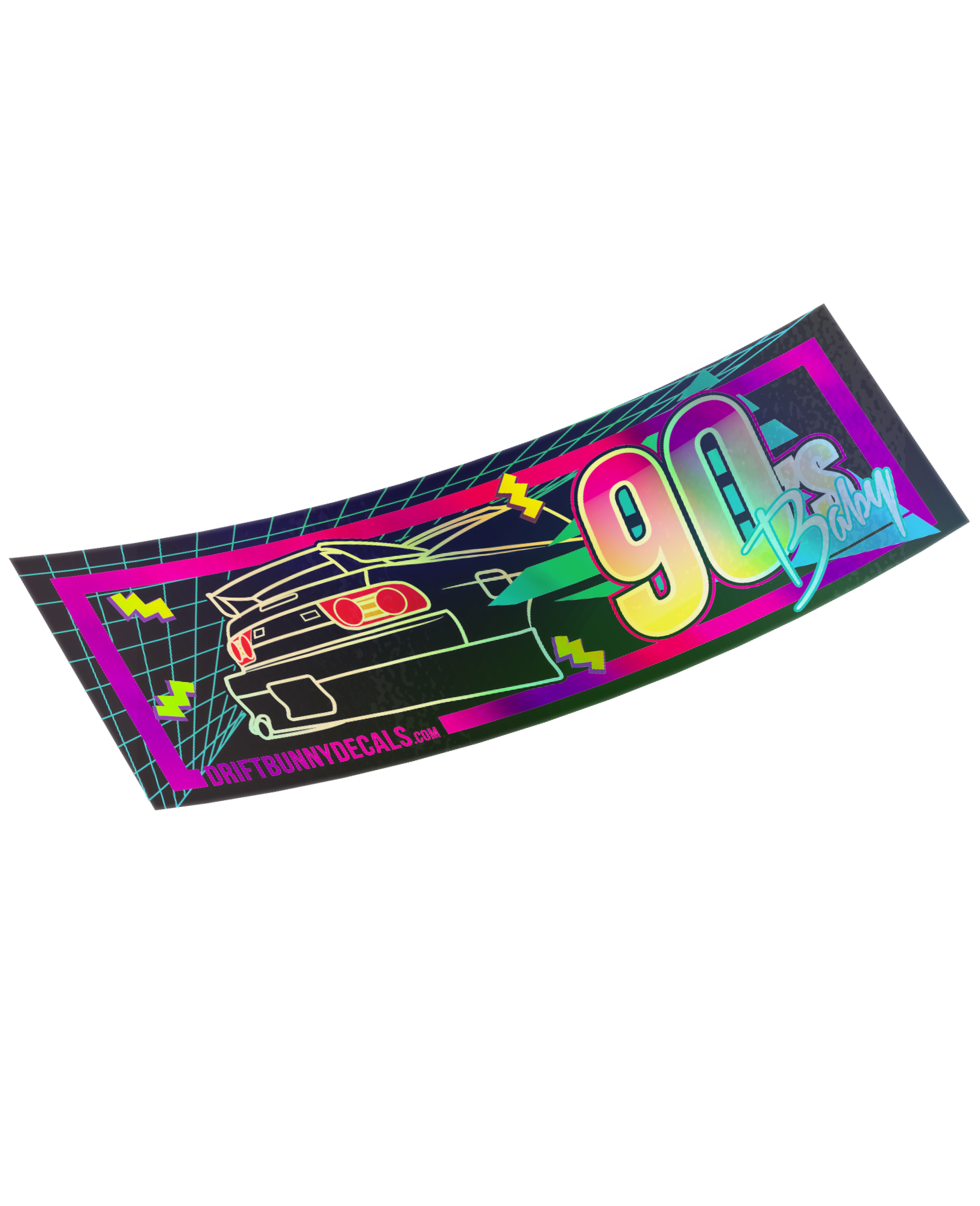 Holo Slap Stickers - 90s greatest hits