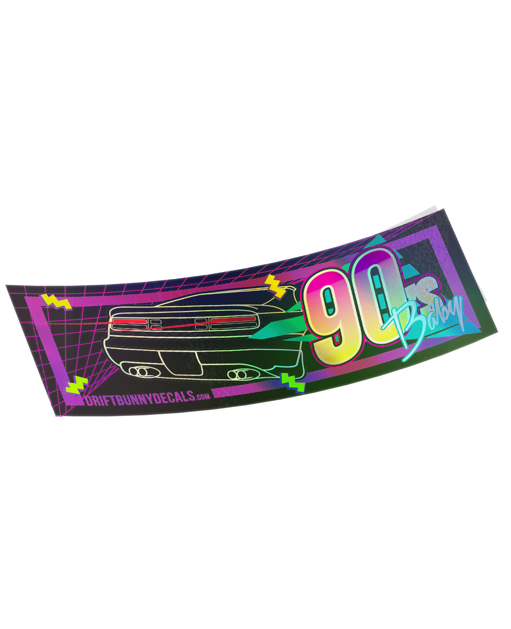 Holo Slap Stickers - 90s greatest hits
