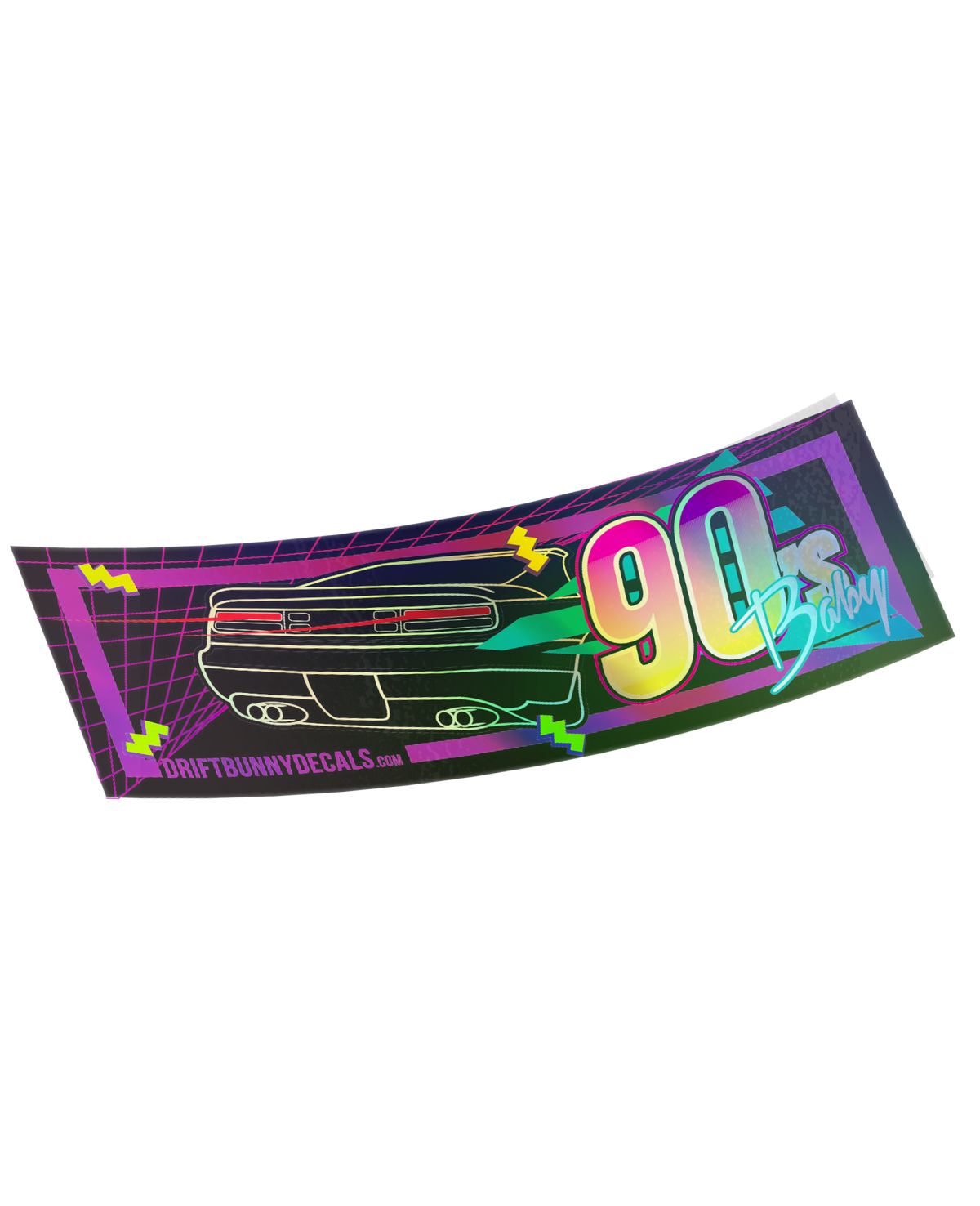 Holo Slap Stickers - 90s greatest hits