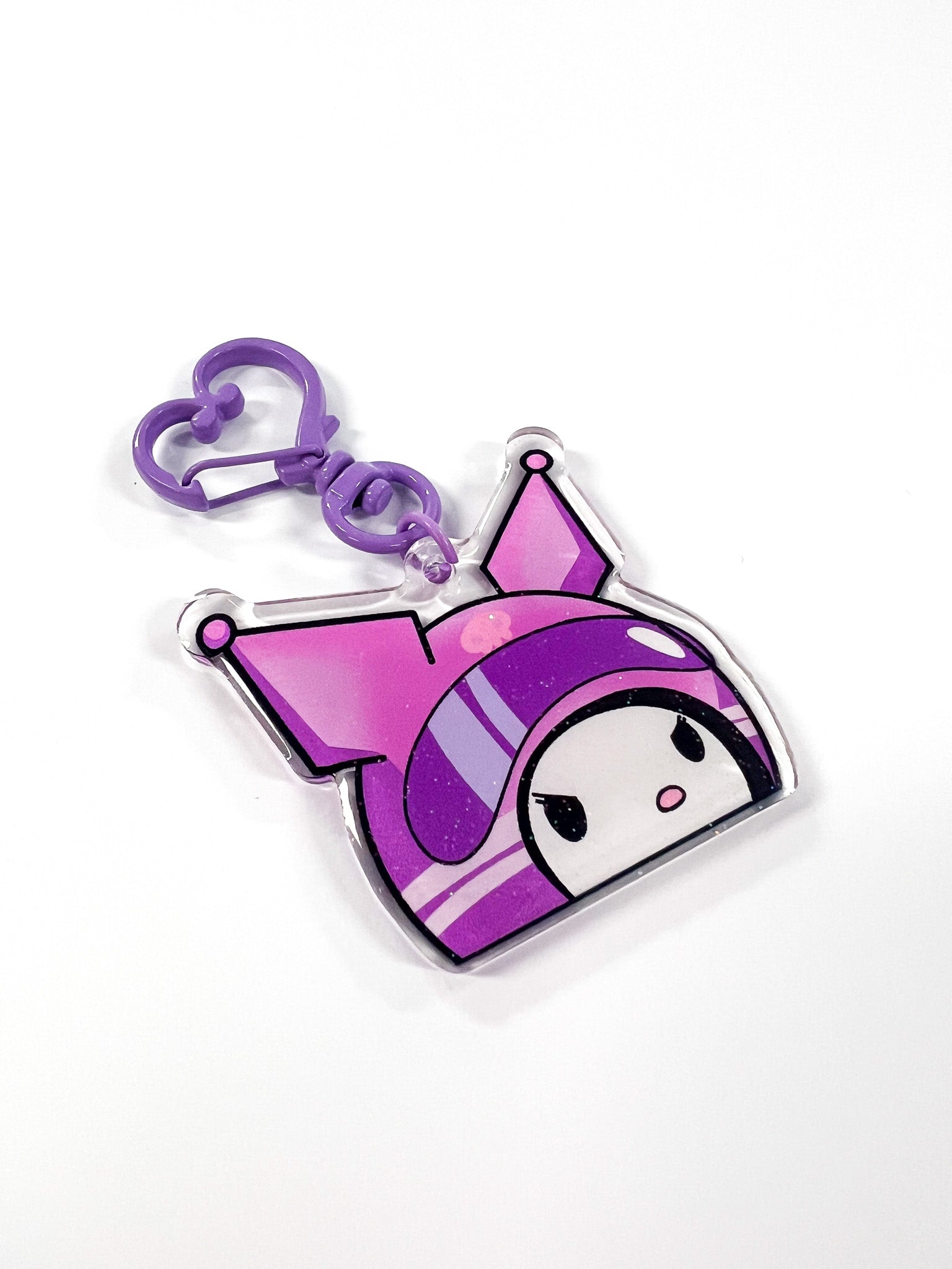 Racer Kuromi - Keyring Glitter  Drift bunny decals