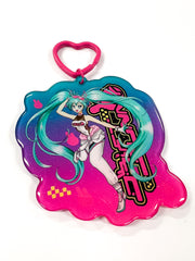 Racer Miku - Keyring Glitter  Drift bunny decals