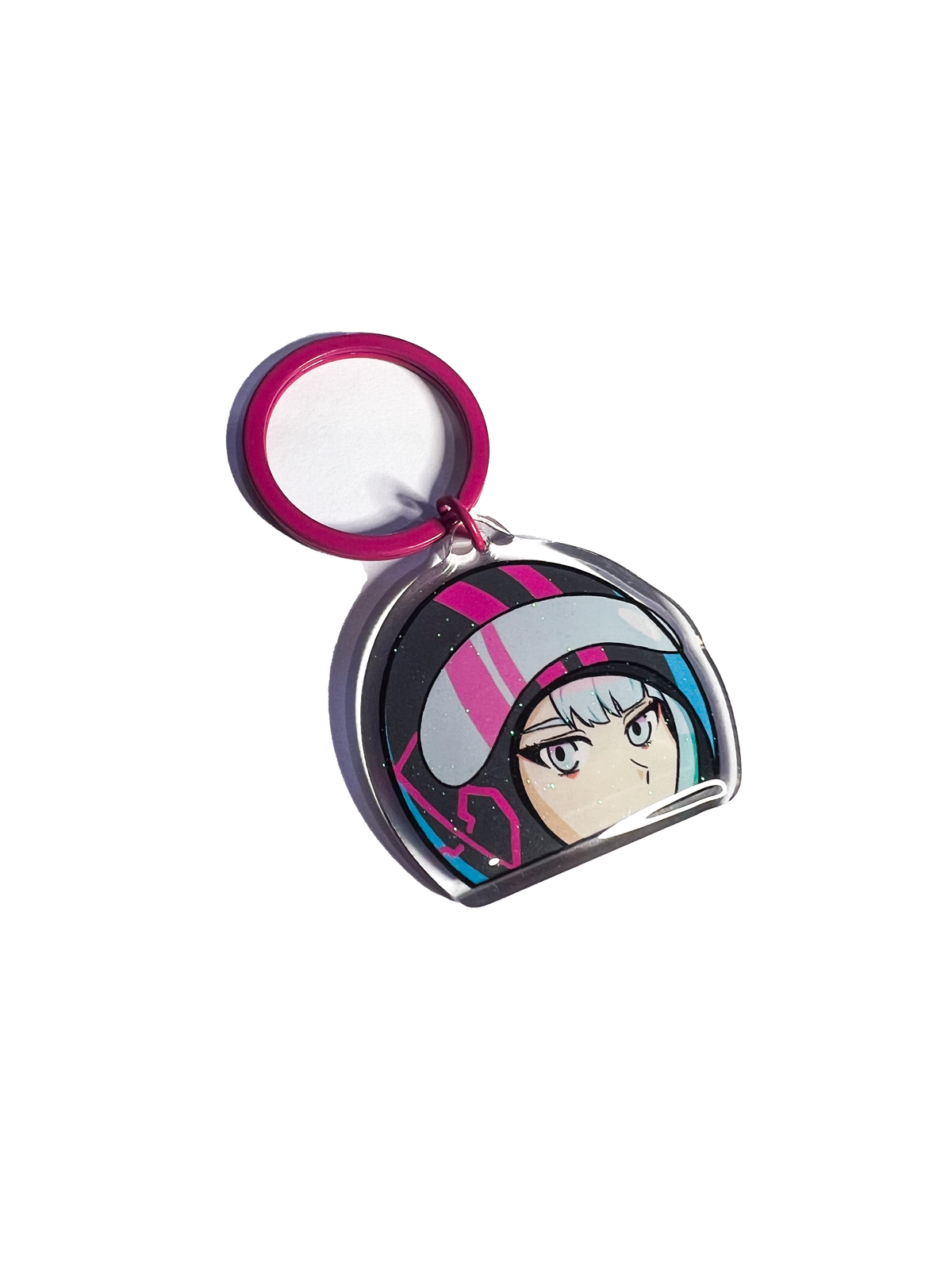 Lucy - Keyring Glitter