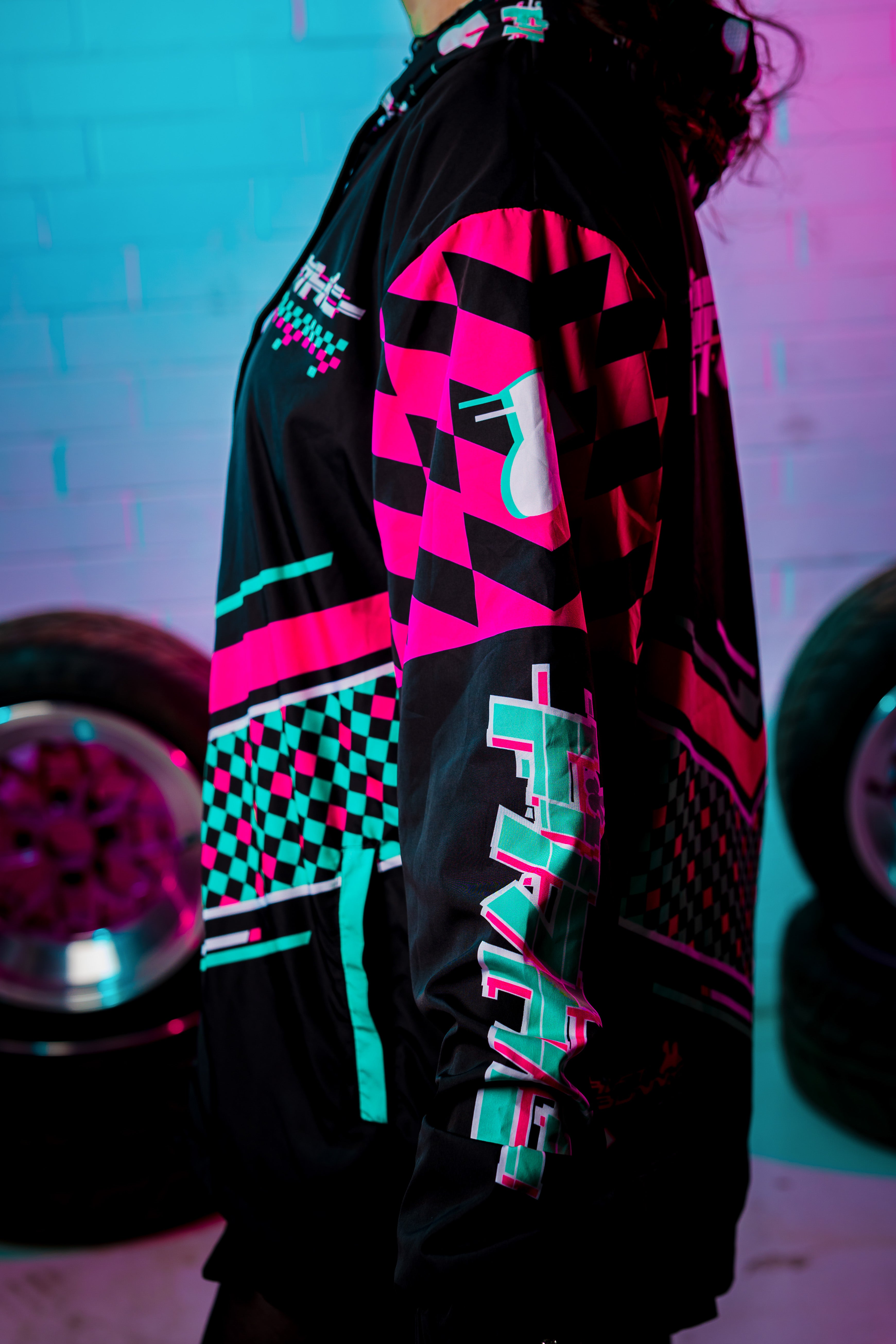 Glitch Windbreaker V2 Unisex - Preorder