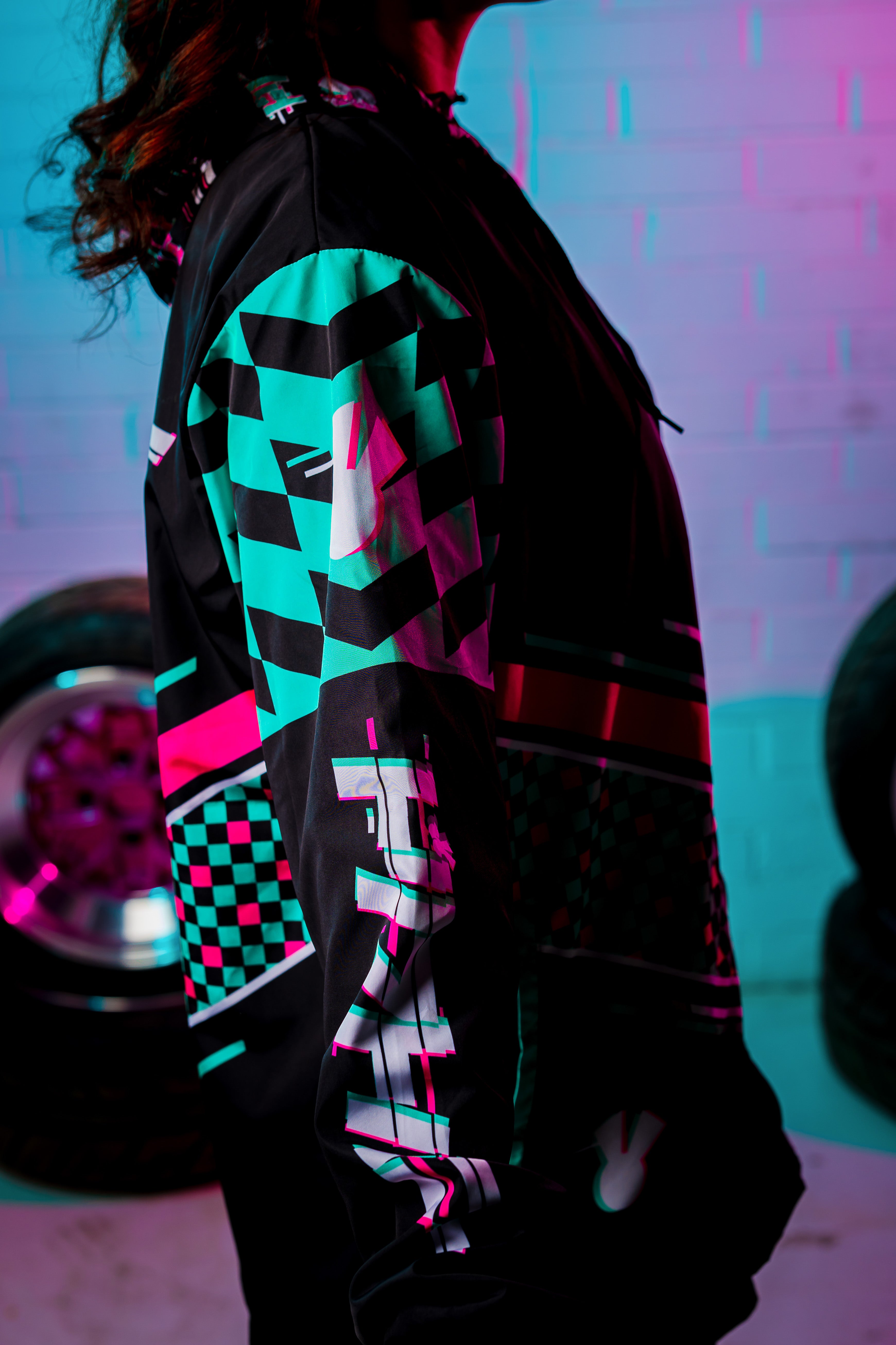 Glitch Windbreaker V2 Unisex - Preorder