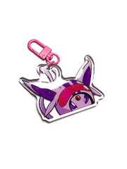 Racer Psychic - Keyring Glitter Helmet Biker