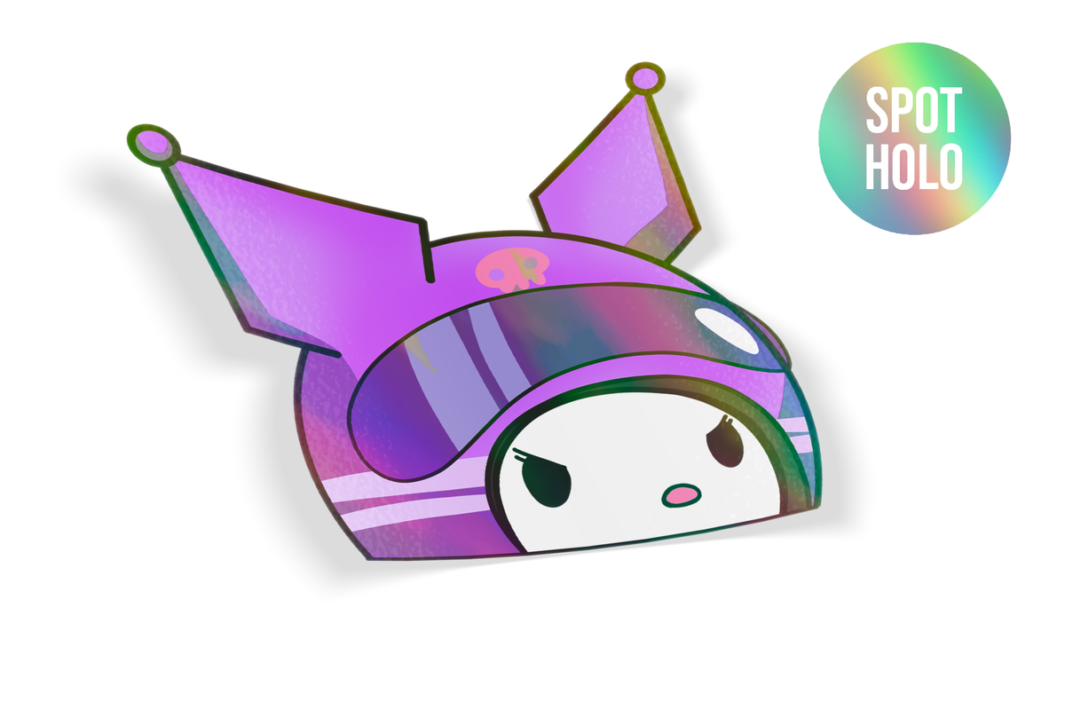 Racer Kuromi - Spot Holo new Drift bunny decals