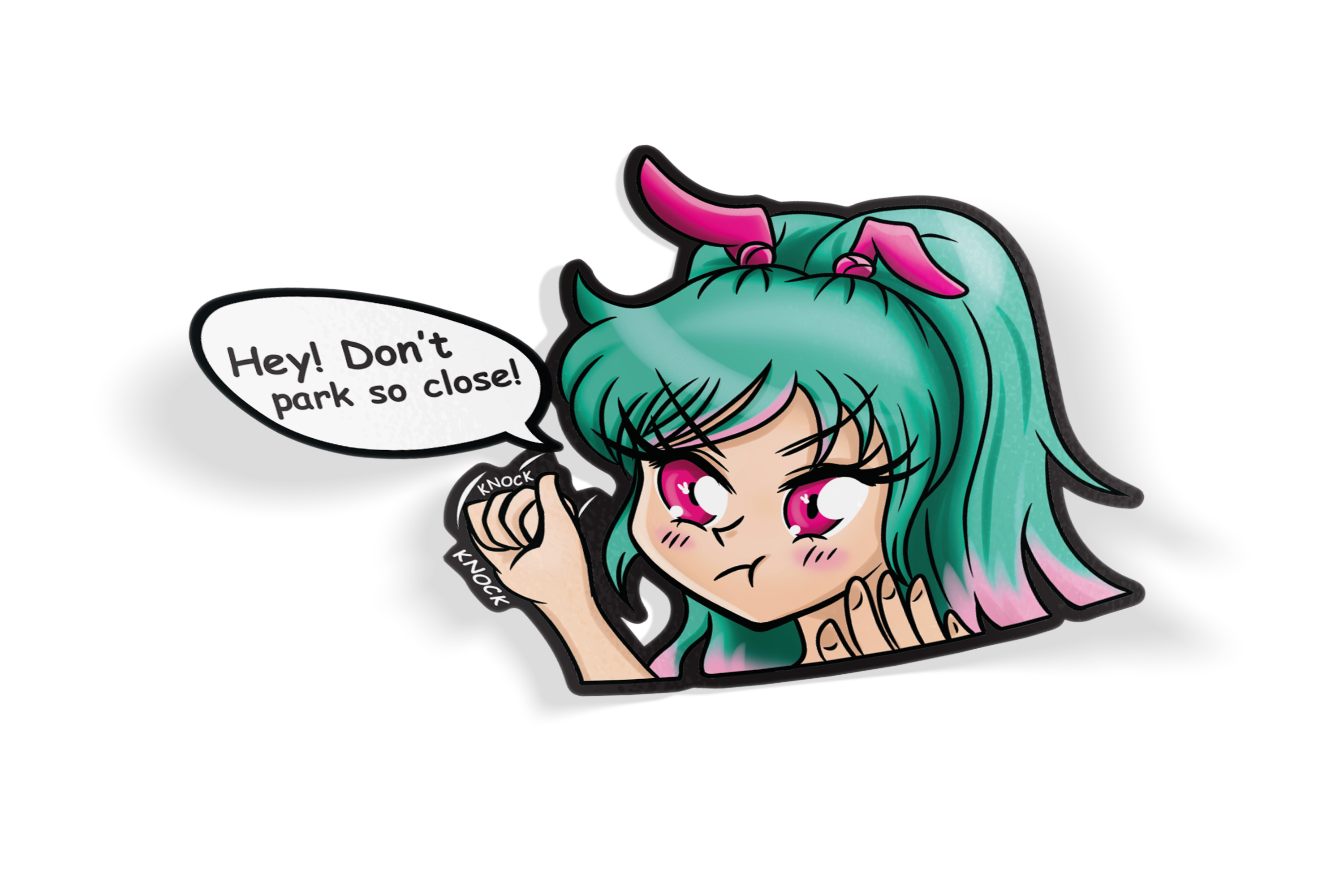 Drift Bunny Friends - Chatty Peeker Stickers