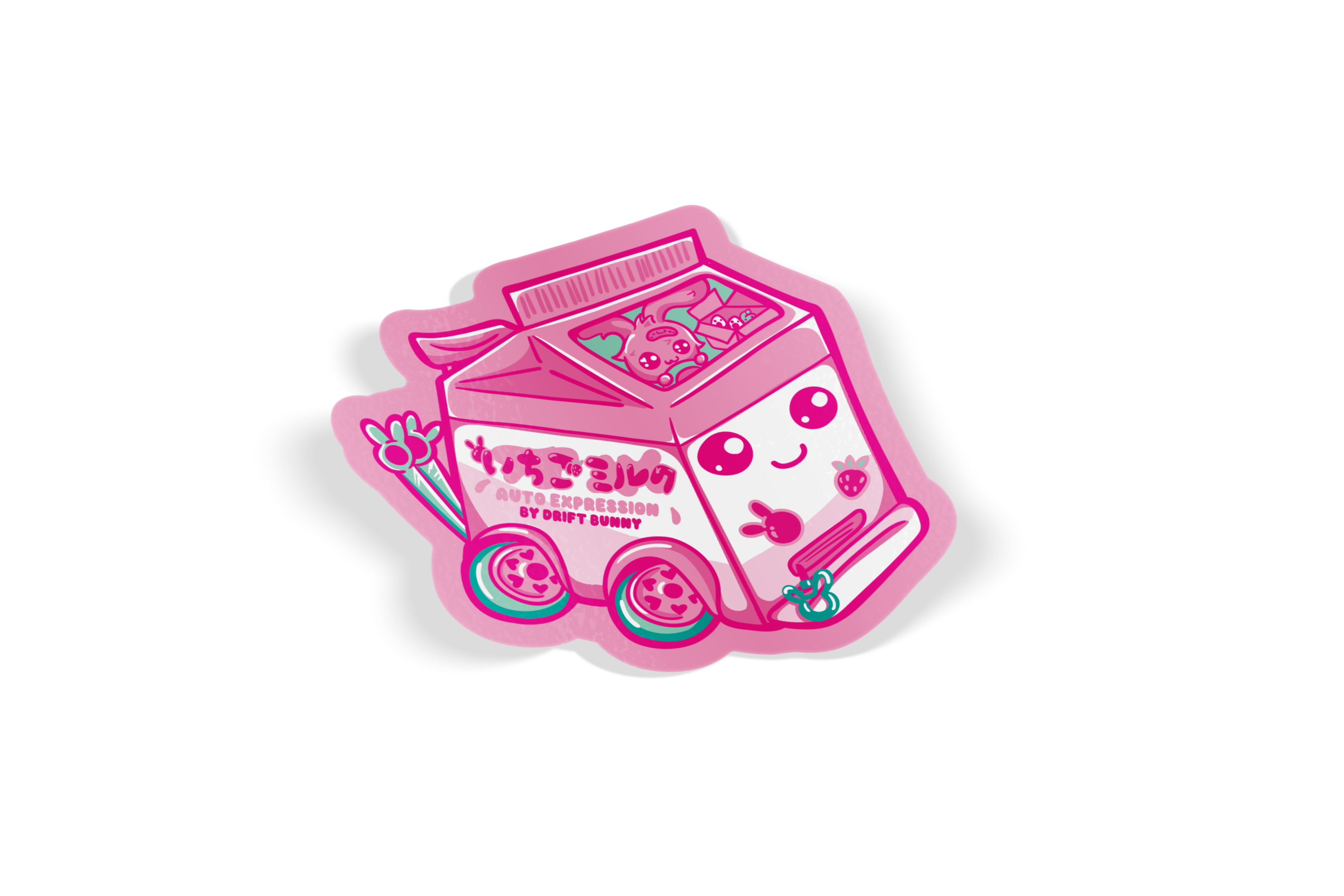 Mini stickers! Racer Peekers + DB - $5ea or 5 for $20