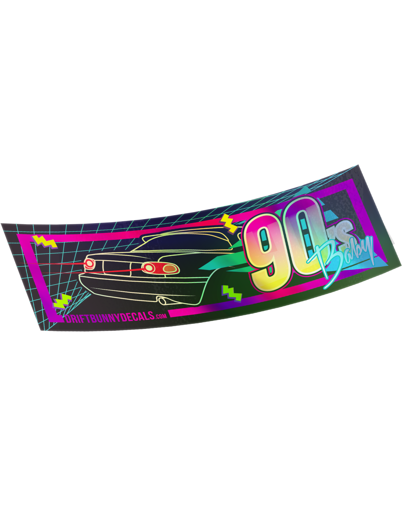 Holo Slap Stickers - 90s greatest hits