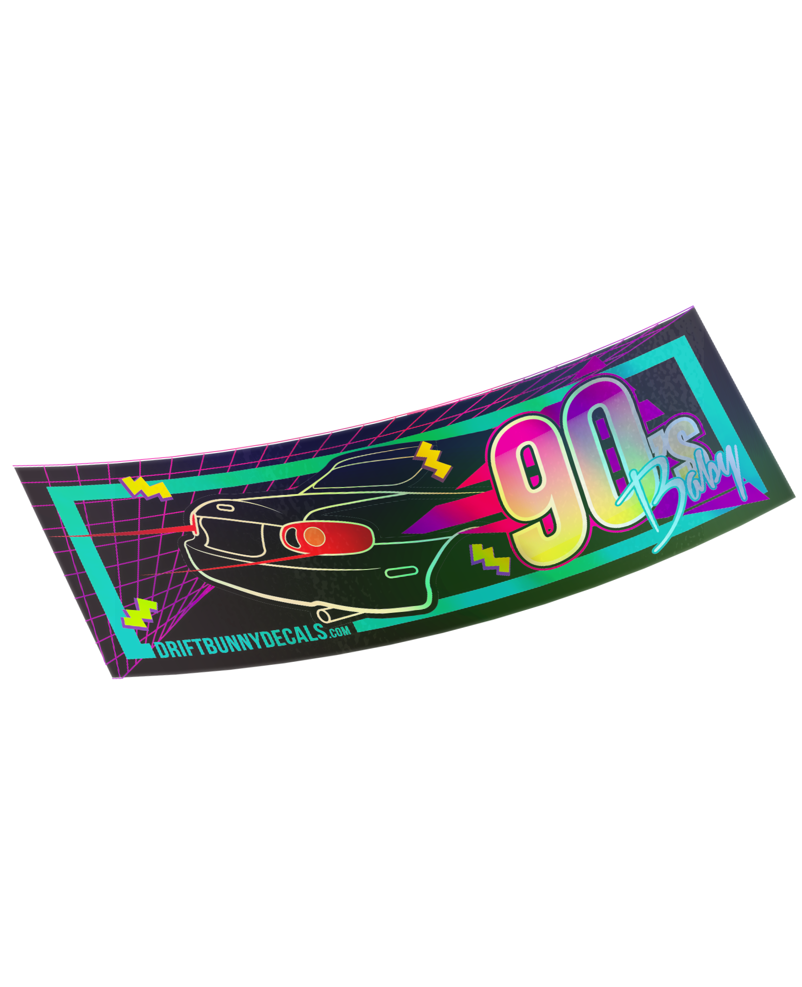 Holo Slap Stickers - 90s greatest hits