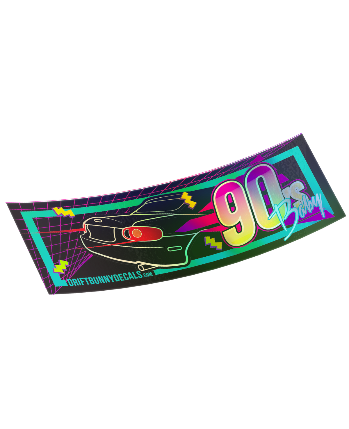 Holo Slap Stickers - 90s greatest hits