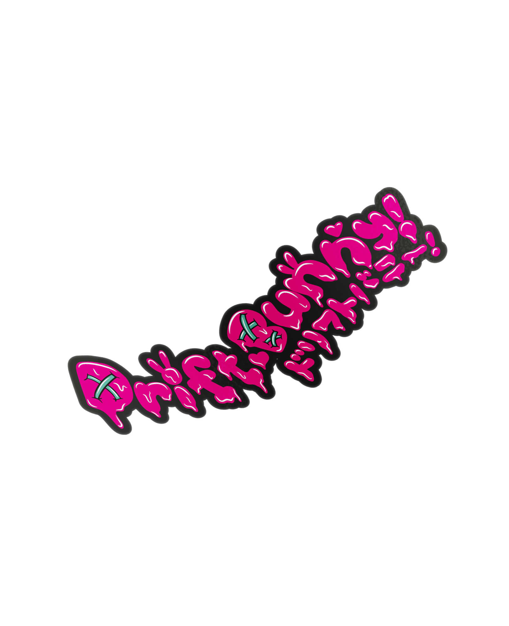 Zombie Stickers - Bunny, Logo, Supra (Single or set)