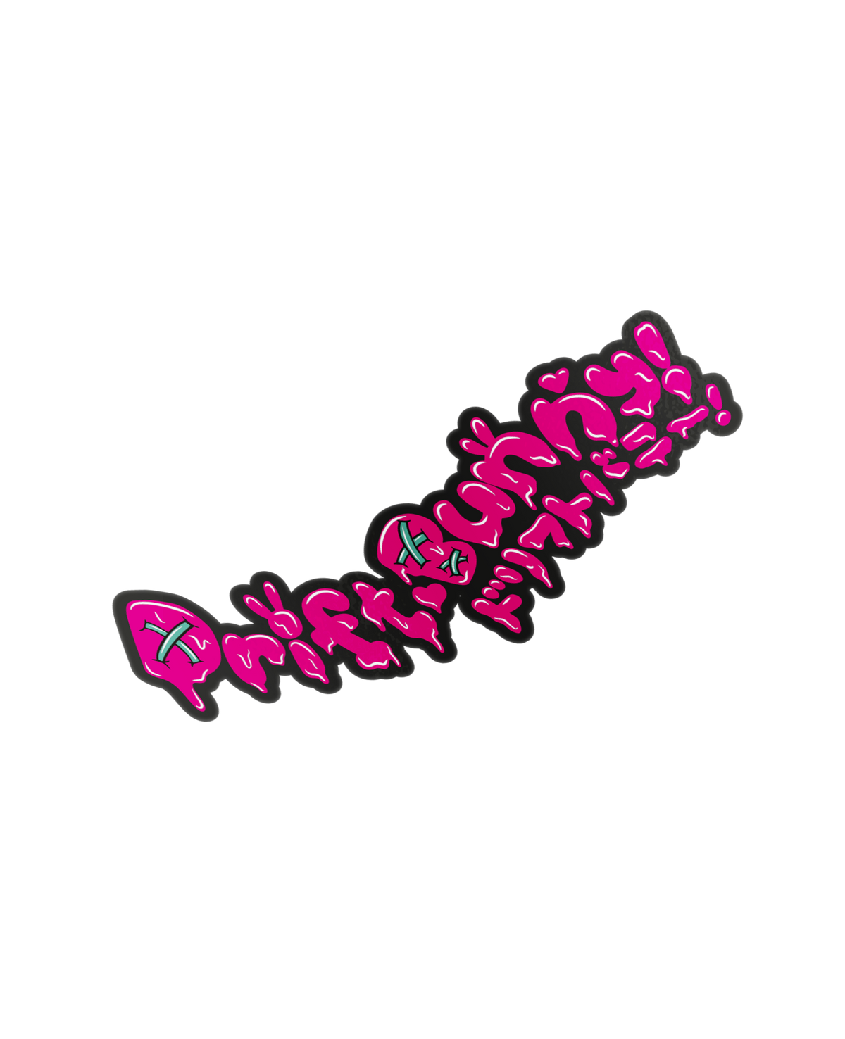 Zombie Stickers - Bunny, Logo, Supra (Single or set)