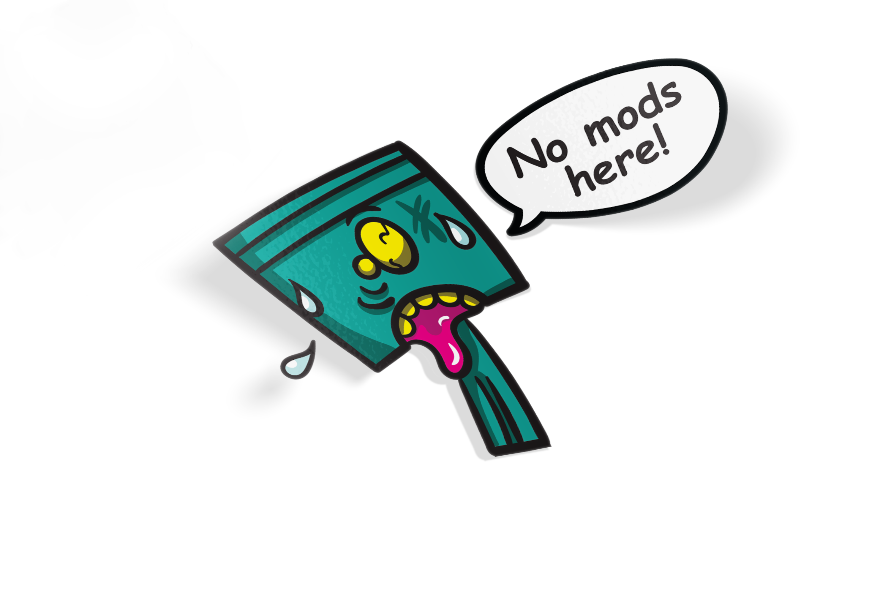 Drift Bunny Friends - Chatty Peeker Stickers