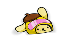 Racer Pompompurin Peeker