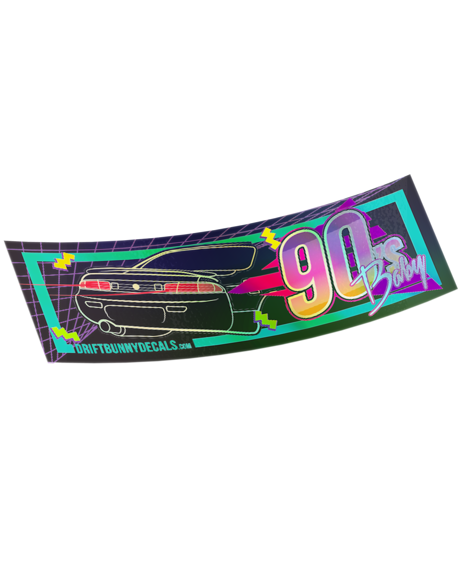 Holo Slap Stickers - 90s greatest hits