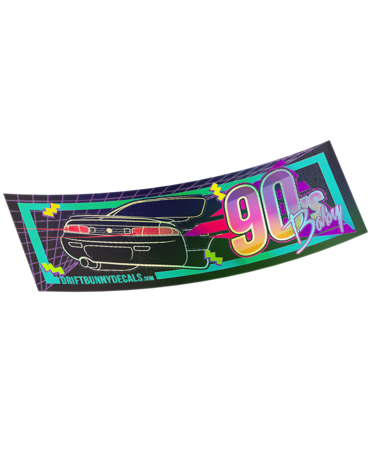 Holo Slap Stickers - 90s greatest hits