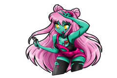 Bunny Girls - Kisscut sticker