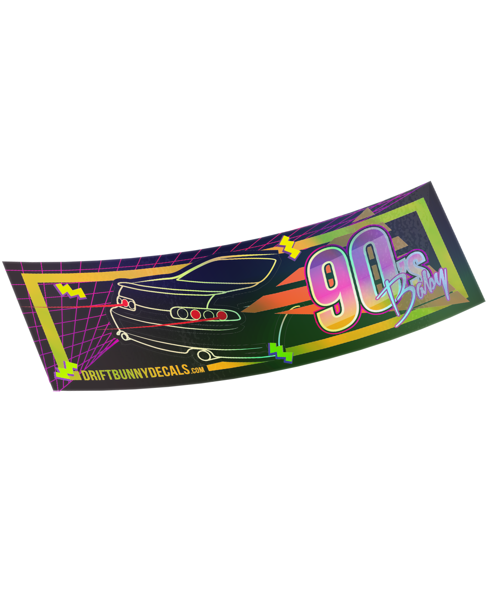 Holo Slap Stickers - 90s greatest hits