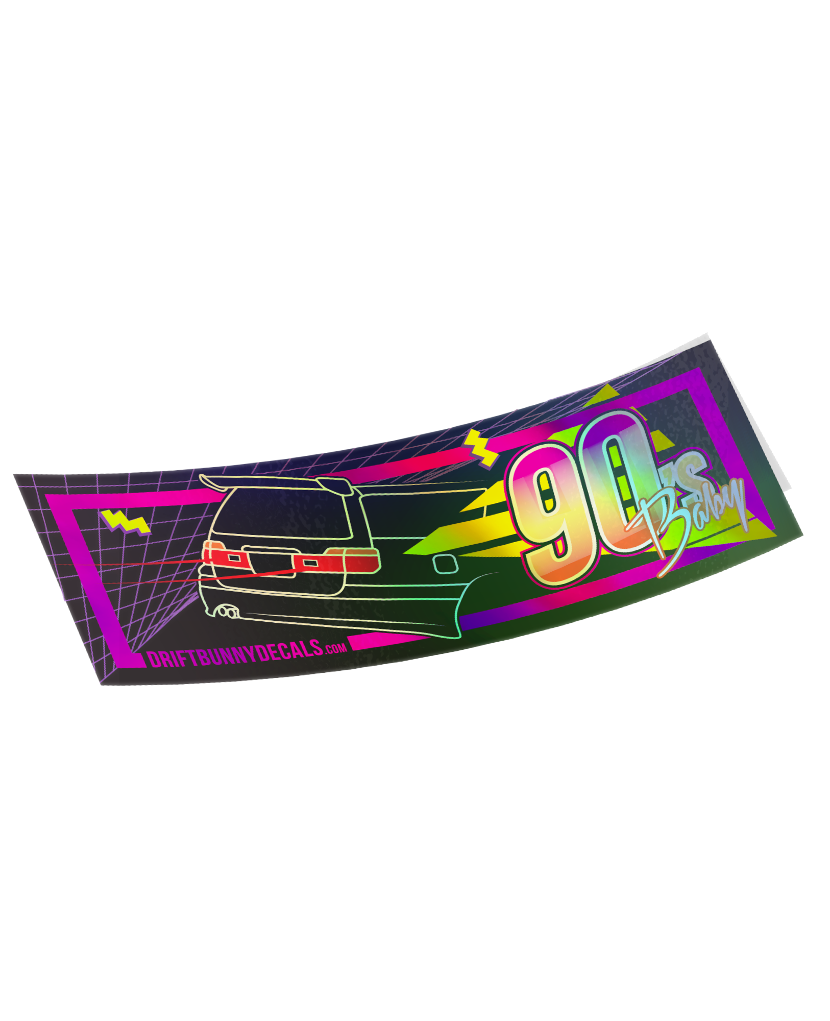 Holo Slap Stickers - 90s greatest hits