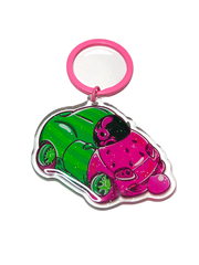 Supra Watermelon Bubblegum - Keyring Glitter