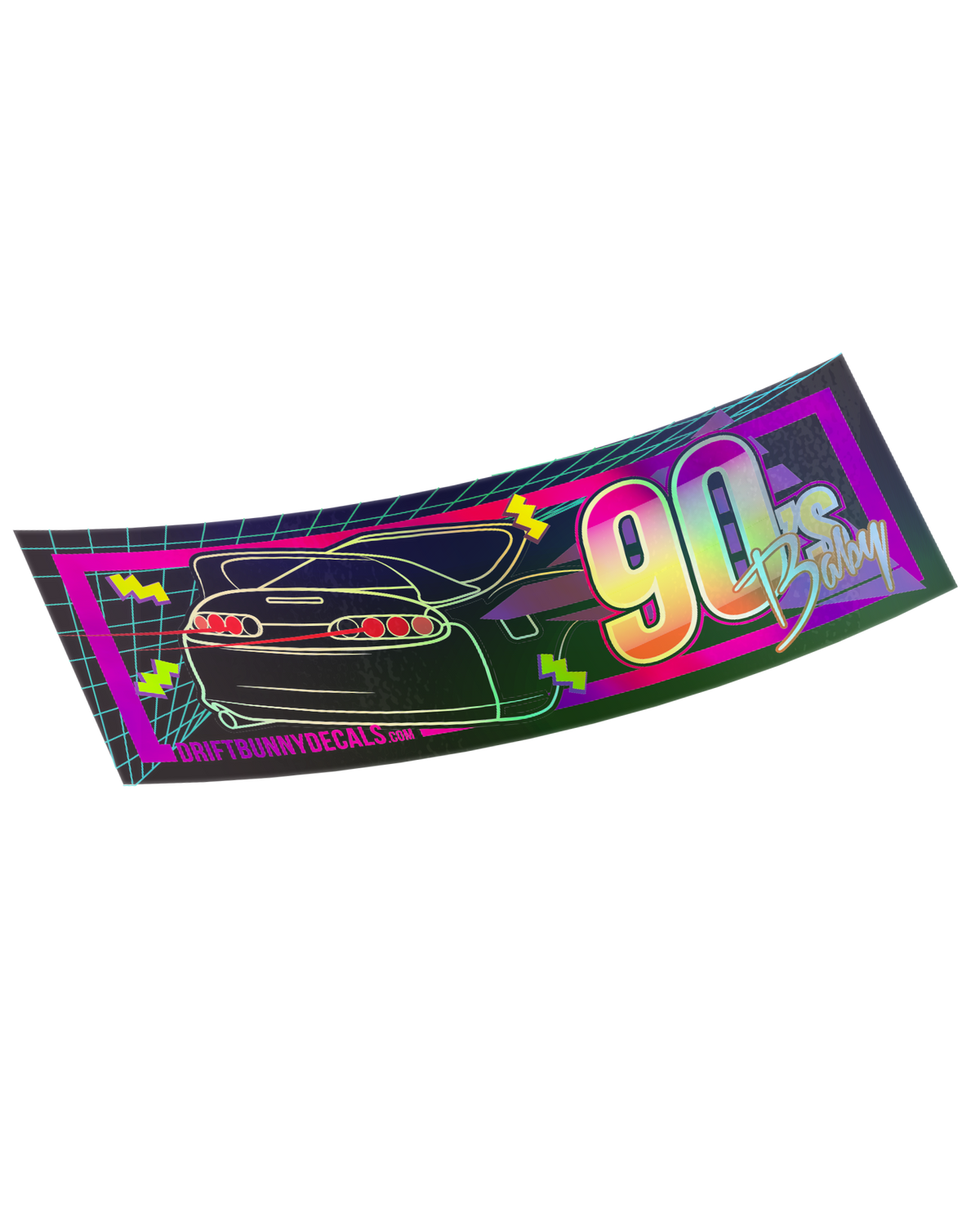 Holo Slap Stickers - 90s greatest hits