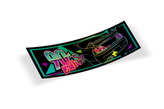 90's baby holo slaps - rx7, s13, s14, 180sx, ma70, r33  Drift bunny decals