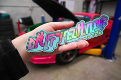 Drift Bunny Bubblegum Pop - Holo print  Drift bunny decals
