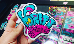drift bunny logo sticker  Drift bunny decals