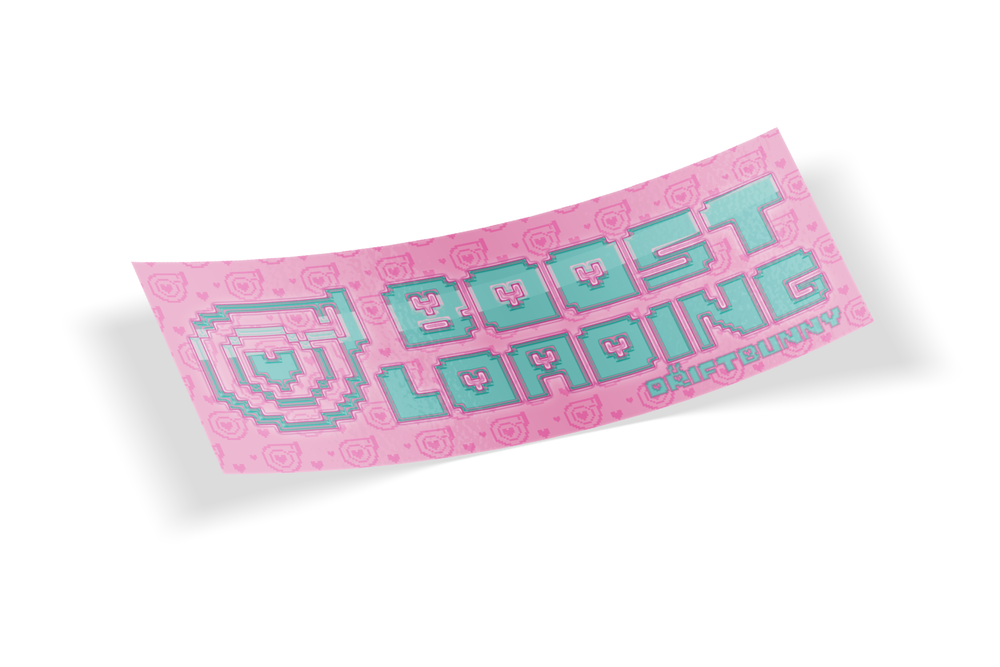 Boost Loading Kawaii Pixel slap  Drift bunny decals