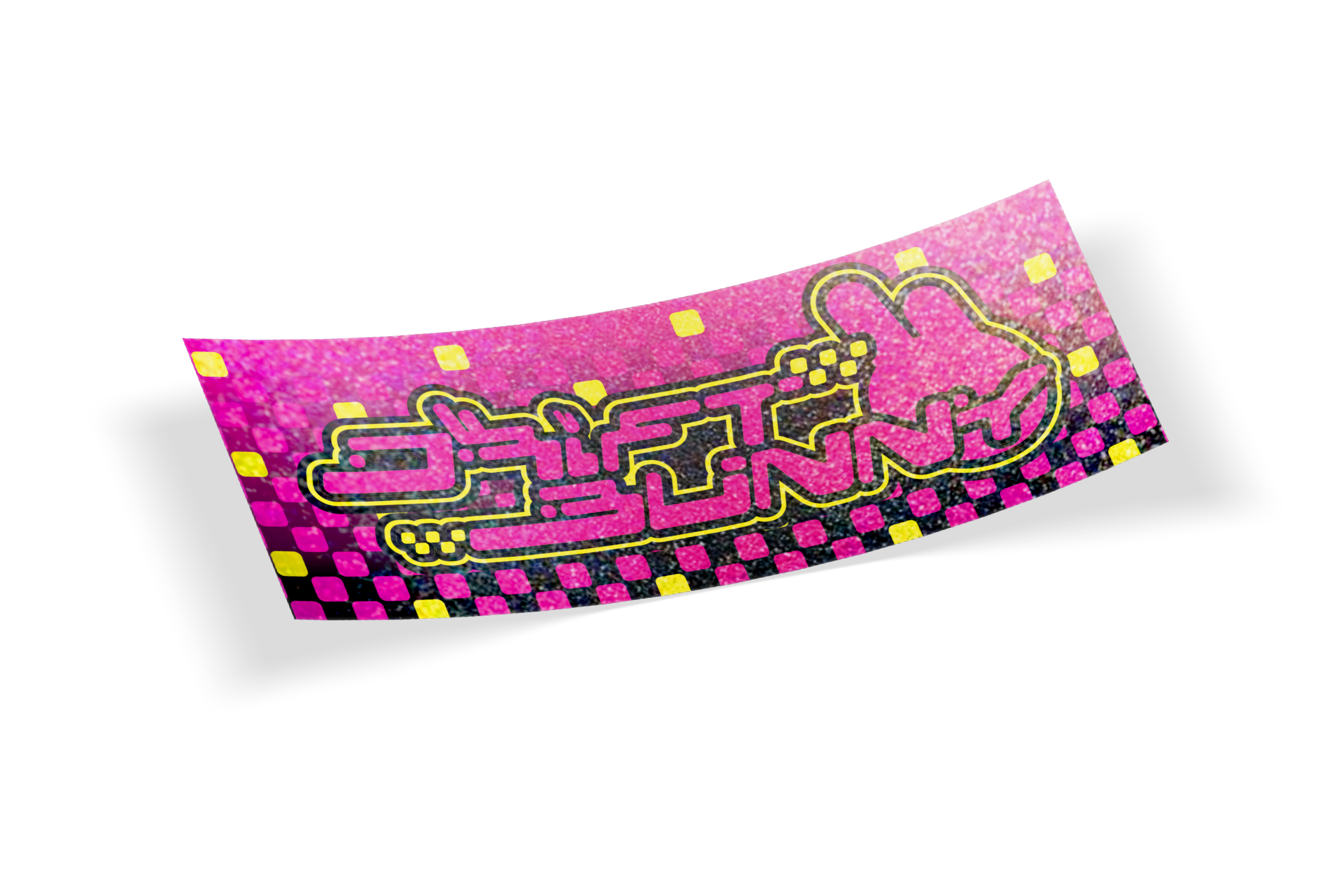 DB Racer slap holo glitter  Drift bunny decals