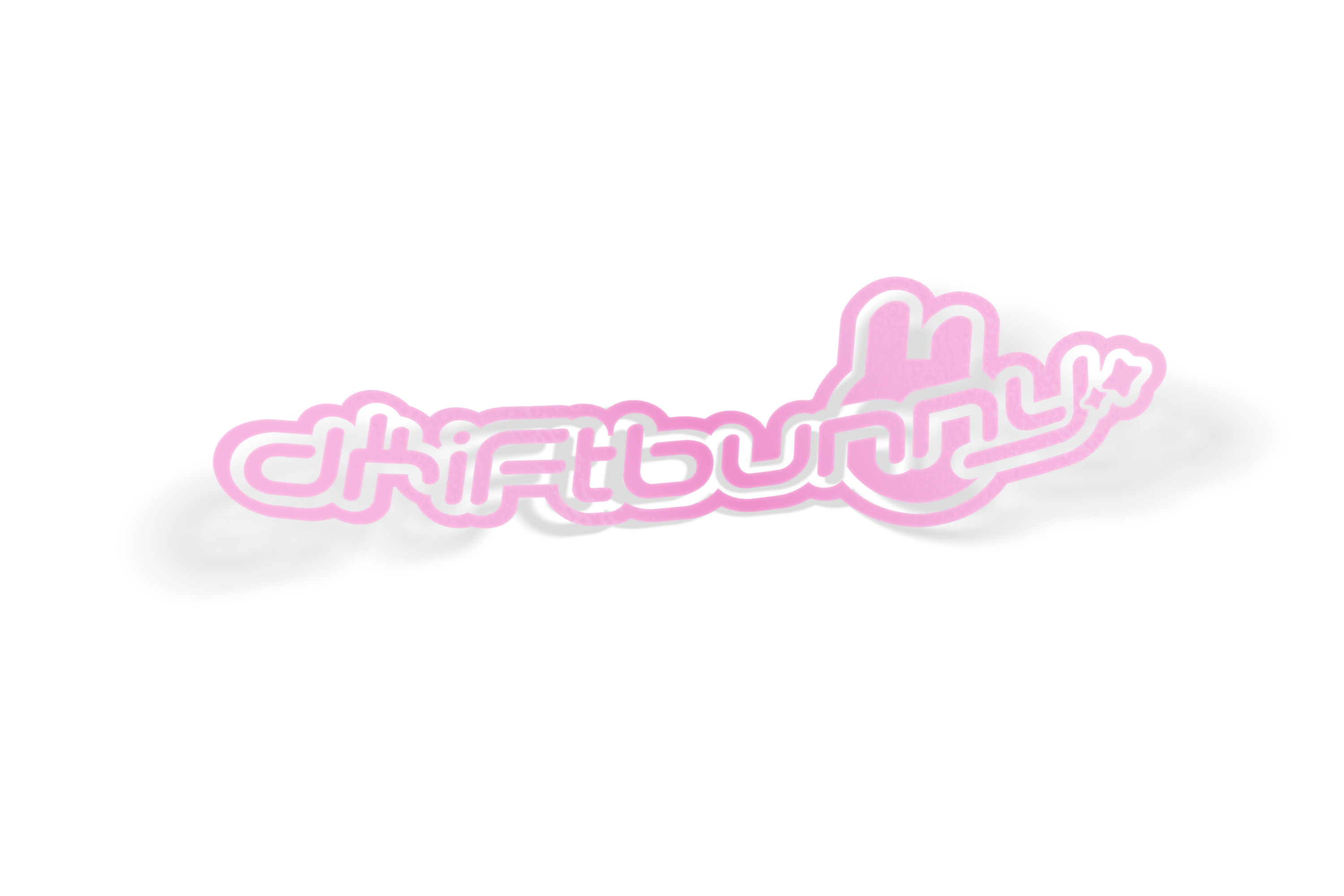 Drift Bunny Magical Diecut  Drift bunny decals