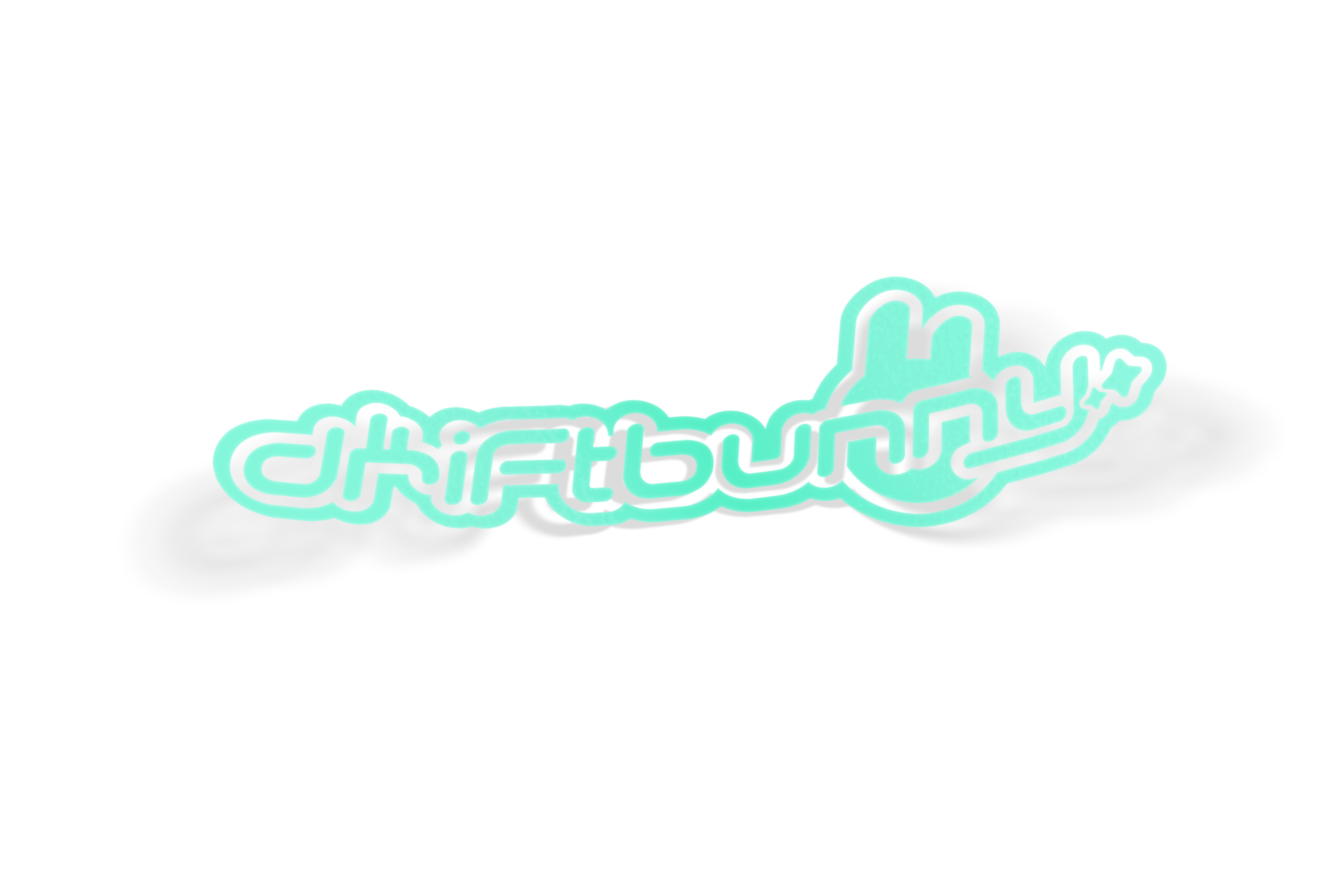 Drift Bunny Magical Diecut  Drift bunny decals