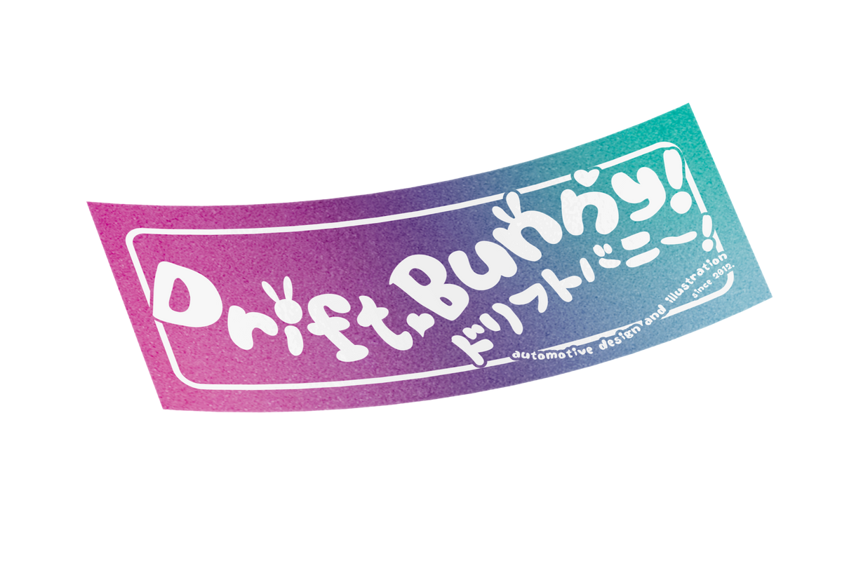 Drift Bunny! New gradient slap pastel  Drift bunny decals