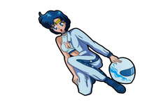 Racer Scouts! - Sailor mercury Drift Bunny Suit Diecut new Drift bunny decals