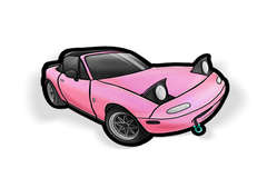 May's Miata - Bubblegum Pink new Drift bunny decals