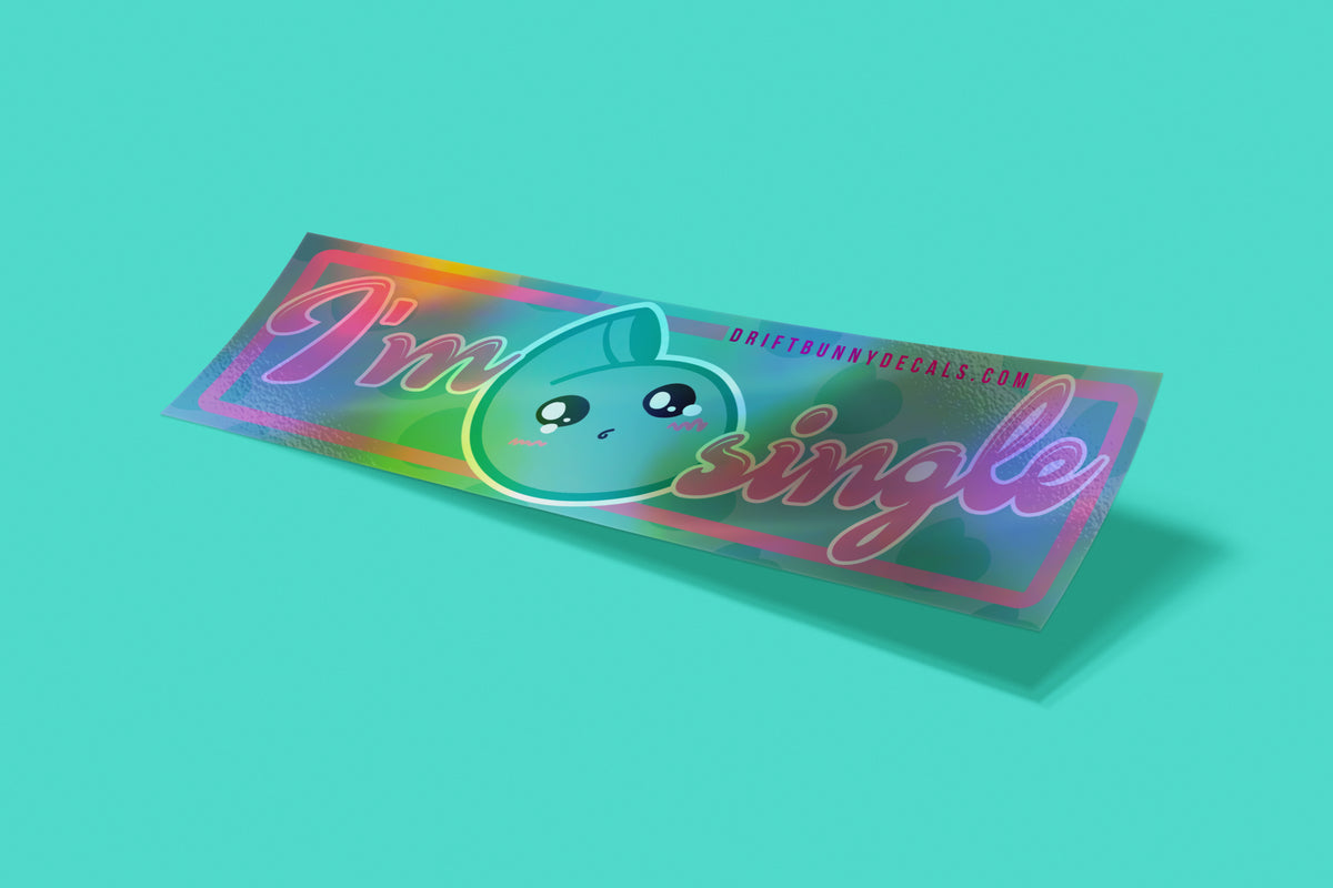 Holo - I'm single (turbo) slap new Drift bunny decals