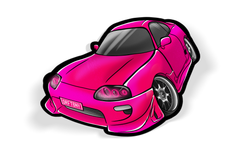 May's Supra - Blitz body and ssr wheels new Drift bunny decals